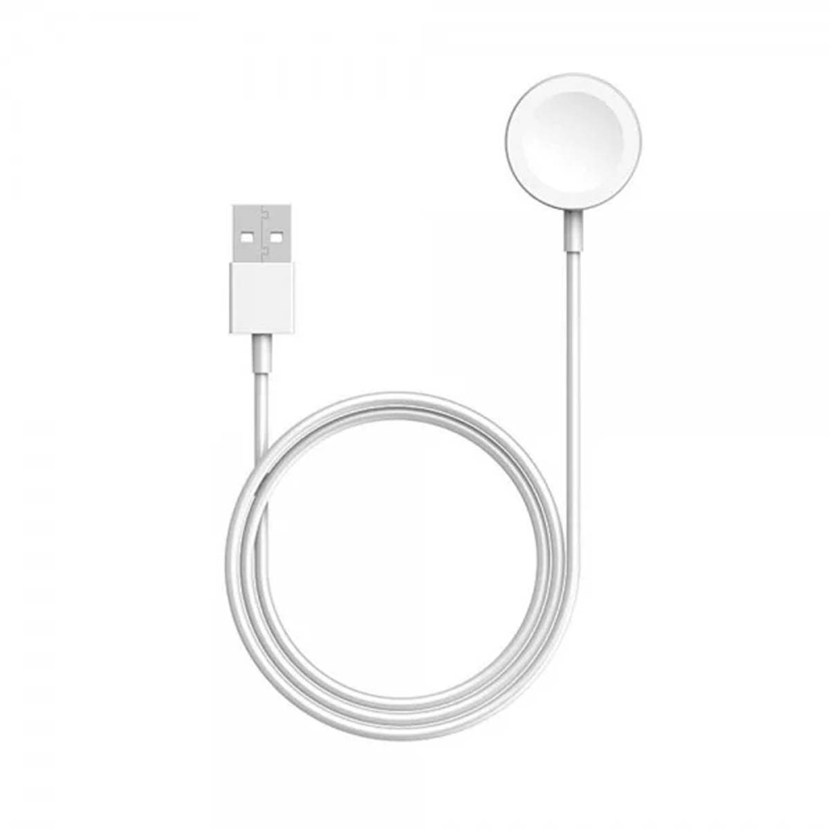 Кабель зарядный для смарт часов, цвет белый