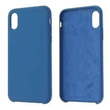 Чехол накладка Silicon Case для APPLE iPhone X, iPhone XS, силикон, цвет голубой горизонт Чехол накладка Silicon Case для APPLE iPhone X, iPhone XS, силикон, цвет голубой горизонт