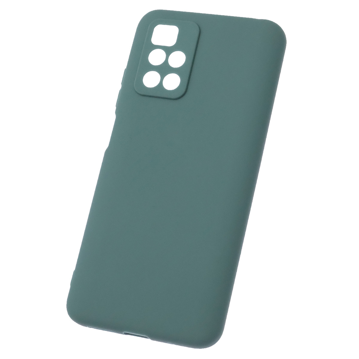 Чехол накладка SOFT TOUCH для XIAOMI Redmi 10 (2021), Redmi 10 (2022), защита камеры, силикон, матовый, цвет хвойный