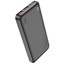 Внешний портативный аккумулятор, Power Bank HOCO J101 Astute, 10000 mAh, 22.5W, PD20W, QC3.0, цвет черный Внешний портативный аккумулятор, Power Bank HOCO J101 Astute, 10000 mAh, 22.5W, PD20W, QC3.0, цвет черный