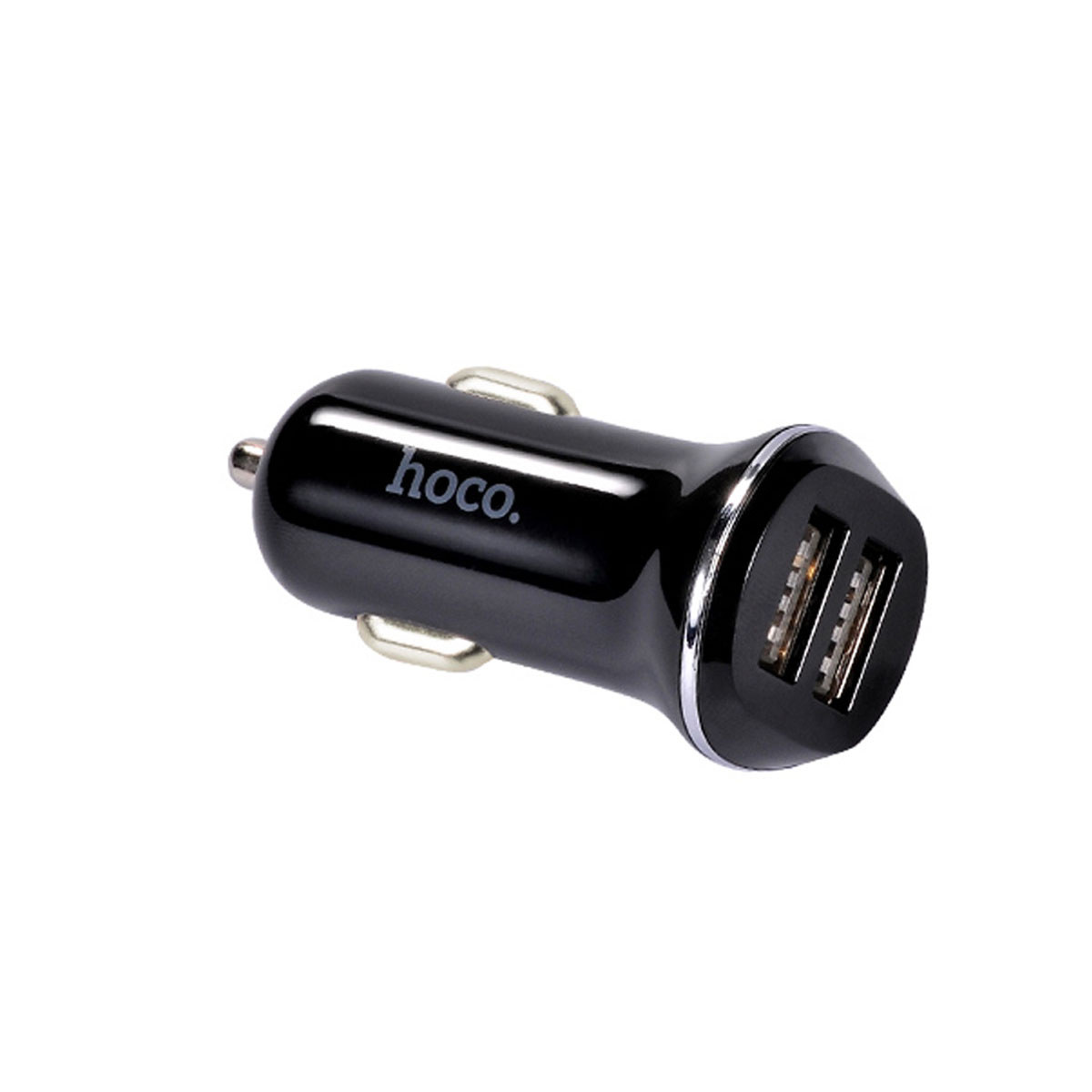 АЗУ (Автомобильное зарядное устройство) HOCO Z1, 2.1A, 2 USB, черный