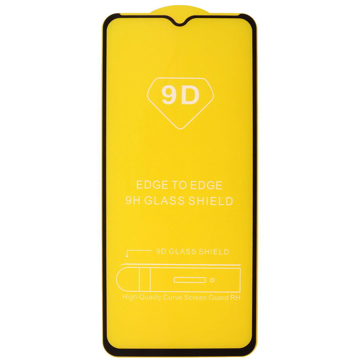 Защитное стекло 9D для TECNO Spark GO 2022, Spark 8C, POP 5 LTE, Spark 8P, цвет окантовки черный