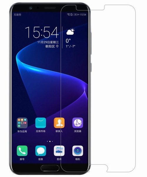 Защитное стекло Lito (премиум/0.33mm) для HUAWEI Honor View 10, прозрачное.