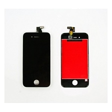 Дисплей LCD Iphone 4 с тачскрином (черный) (ААА) 1-я категория.