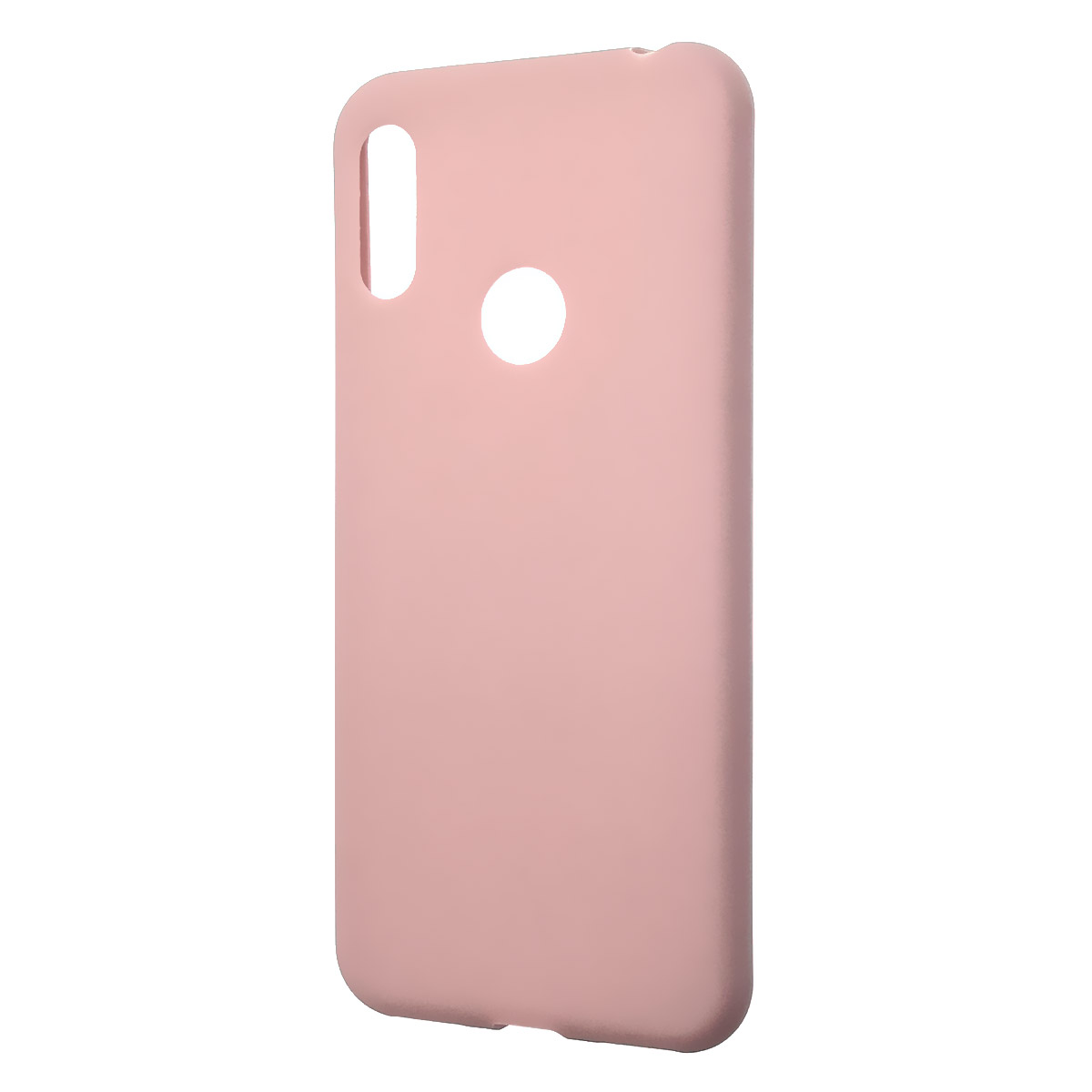 Чехол накладка GPS для HUAWEI Honor 8A, Y6 2019, силикон, матовый, цвет бледно розовый Чехол накладка GPS для HUAWEI Honor 8A, Y6 2019, силикон, матовый, цвет бледно розовый