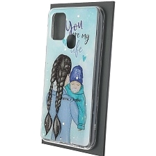 Чехол накладка Vinil для SAMSUNG Galaxy M31 (SM-M315), силикон, блестки, глянцевый, рисунок You are my life Чехол накладка Vinil для SAMSUNG Galaxy M31 (SM-M315), силикон, блестки, глянцевый, рисунок You are my life