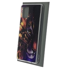 Чехол накладка для SAMSUNG Galaxy A51 (SM-A515), силикон, рисунок Злой тигр Чехол накладка для SAMSUNG Galaxy A51 (SM-A515), силикон, рисунок Злой тигр