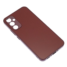 Чехол накладка для SAMSUNG Galaxy A34 5G, защита камеры, силикон, пластик, цвет бордовый Чехол накладка для SAMSUNG Galaxy A34 5G, защита камеры, силикон, пластик, цвет бордовый