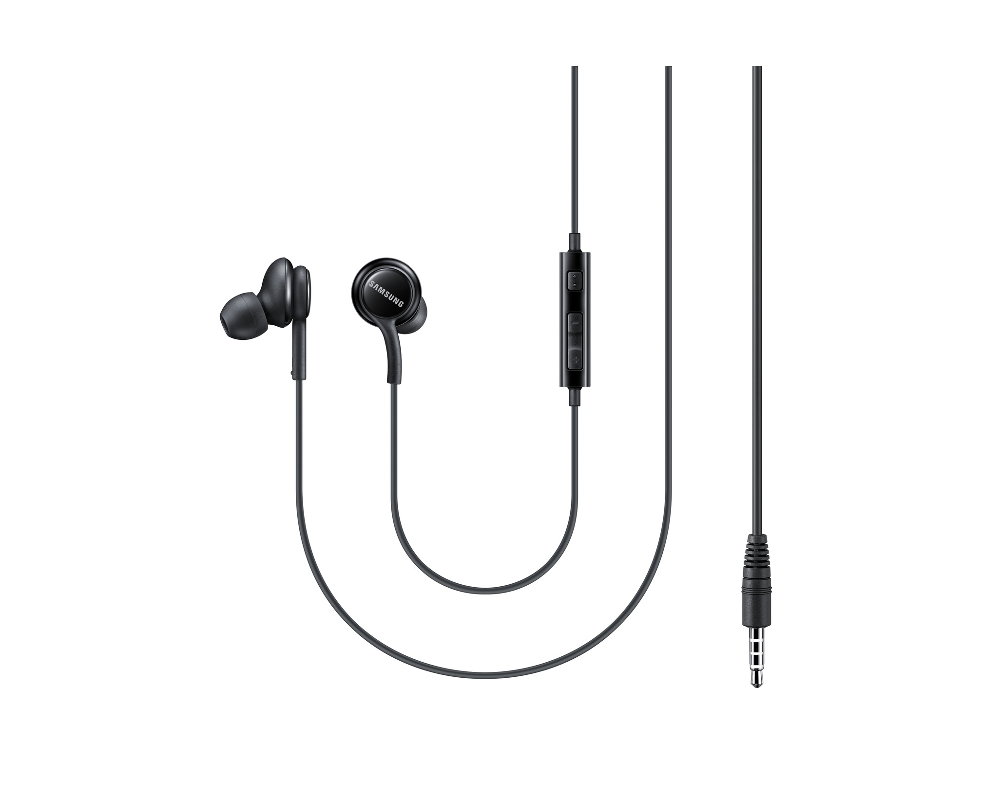 Гарнитура (наушники с микрофоном) проводная, SAMSUNG EARPHONES (EO-IA500), цвет черный