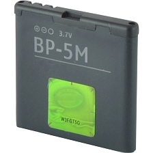 АКБ (Аккумулятор) BP-5M для NOKIA 5610, 5700, 5710, 6110 Classic, 6220 Classic, 6290, 6500, 900мАч (Original), цвет черный АКБ (Аккумулятор) BP-5M для NOKIA 5610, 5700, 5710, 6110 Classic, 6220 Classic, 6290, 6500, 900мАч (Original), цвет черный