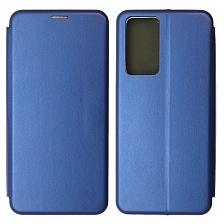 Чехол книжка STYLISH для INFINIX Note 11 Pro, экокожа, визитница, цвет синий Чехол книжка STYLISH для INFINIX Note 11 Pro, экокожа, визитница, цвет синий