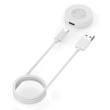 Зарядка для смарт часов Huawei Watch GT, GT 2, Honor Magic, Magic Watch 2, Honor GS 3, Honor Watch GS Pro, длина 1 метр, цвет белый