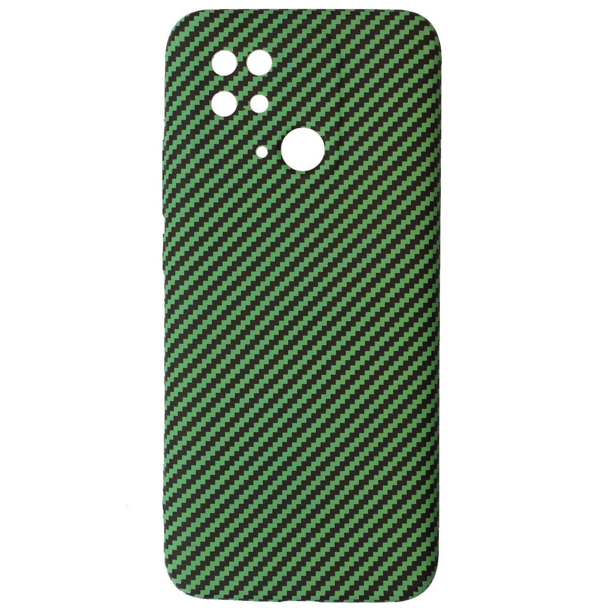Чехол накладка KING для XIAOMI Redmi 10C, POCO C40, силикон, бархат, карбон, цвет зеленый Чехол накладка KING для XIAOMI Redmi 10C, POCO C40, силикон, бархат, карбон, цвет зеленый
