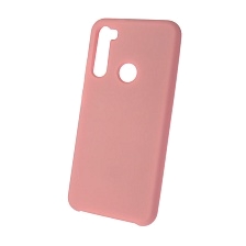 Чехол накладка Silicon Cover для XIAOMI Redmi Note 8T, силикон, бархат, цвет светло розовый. Чехол накладка Silicon Cover для XIAOMI Redmi Note 8T, силикон, бархат, цвет светло розовый.