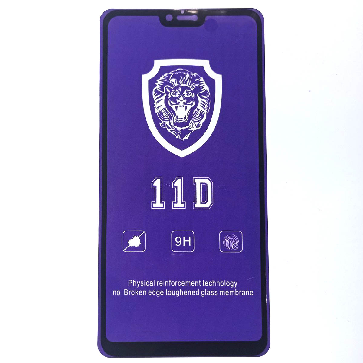 Защитное стекло 11D LION FULL GLUE для XIAOMI Mi A2 Lite, Redmi 6 Pro, цвет окантовки черный