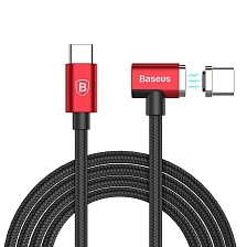 USB-Дата кабель "Baseus" магнитный Type-C кабель (Side insert) для Type-C 1.5M цвет красно-чёрный. USB-Дата кабель "Baseus" магнитный Type-C кабель (Side insert) для Type-C 1.5M цвет красно-чёрный.