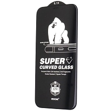 Защитное стекло KINGKONG WTP-091 для APPLE iPhone 12 (6.1"), iPhone 12 Pro (6.1"), цвет окантовки черный