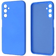 Чехол накладка NANO для SAMSUNG Galaxy A24, защита камеры, силикон, бархат, цвет голубой Чехол накладка NANO для SAMSUNG Galaxy A24, защита камеры, силикон, бархат, цвет голубой