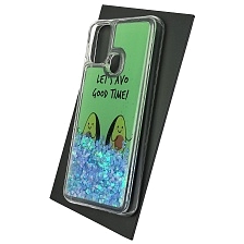Чехол накладка TransFusion для SAMSUNG Galaxy M30s (SM-M307F), M21 (SM-M215), M31 (SM-M315), силикон, переливашка, рисунок Авокадо Lets Avo Good Time