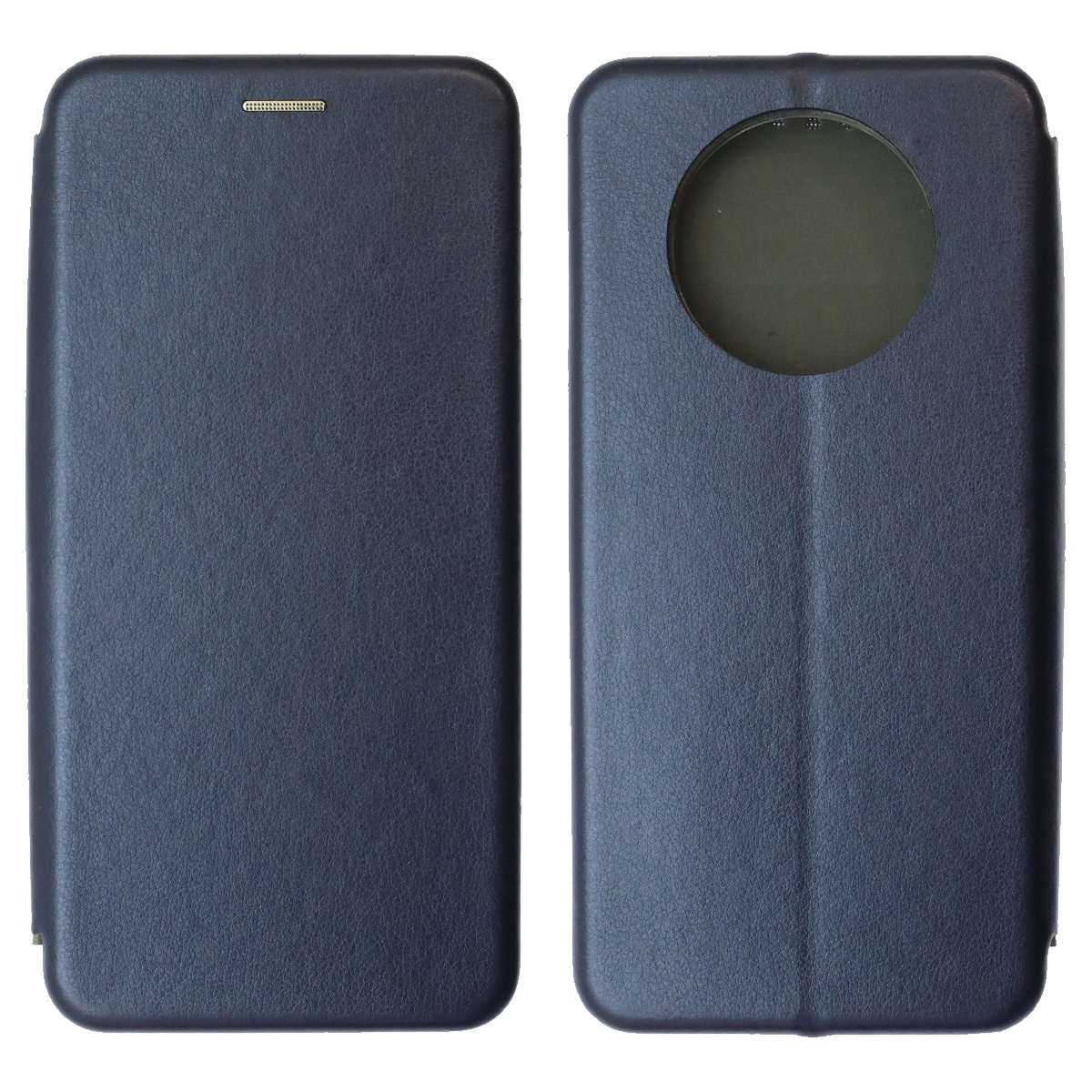 Чехол книжка STYLISH для HUAWEI Nova Y90, экокожа, визитница, цвет темно синий Чехол книжка STYLISH для HUAWEI Nova Y90, экокожа, визитница, цвет темно синий