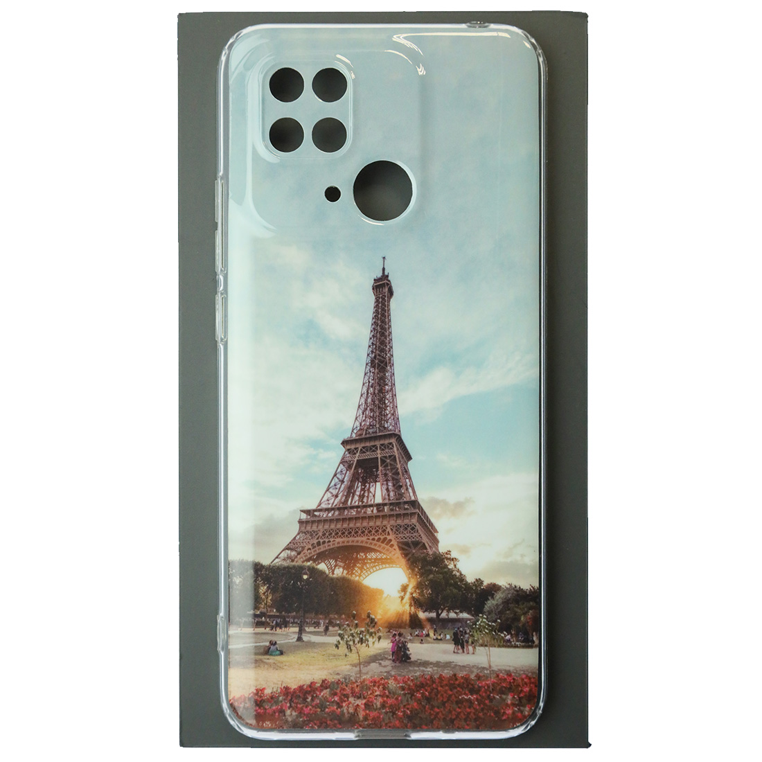 Чехол накладка для XIAOMI Redmi 10C, XIAOMI POCO C40, защита камеры, силикон, глянцевый, рисунок Эйфелева башня Чехол накладка для XIAOMI Redmi 10C, XIAOMI POCO C40, защита камеры, силикон, глянцевый, рисунок Эйфелева башня