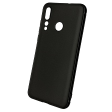 Чехол накладка для HUAWEI Nova 4 2019 (VCE-LX1), силикон, матовый, цвет черный Чехол накладка для HUAWEI Nova 4 2019 (VCE-LX1), силикон, матовый, цвет черный