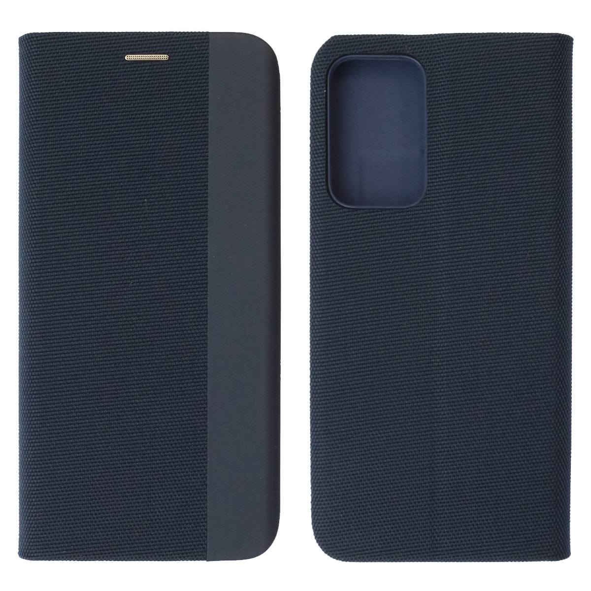 Чехол книжка MESH для XIAOMI Redmi Note 11 Pro Plus 5G, текстиль, силикон, бархат, визитница, цвет темно синий