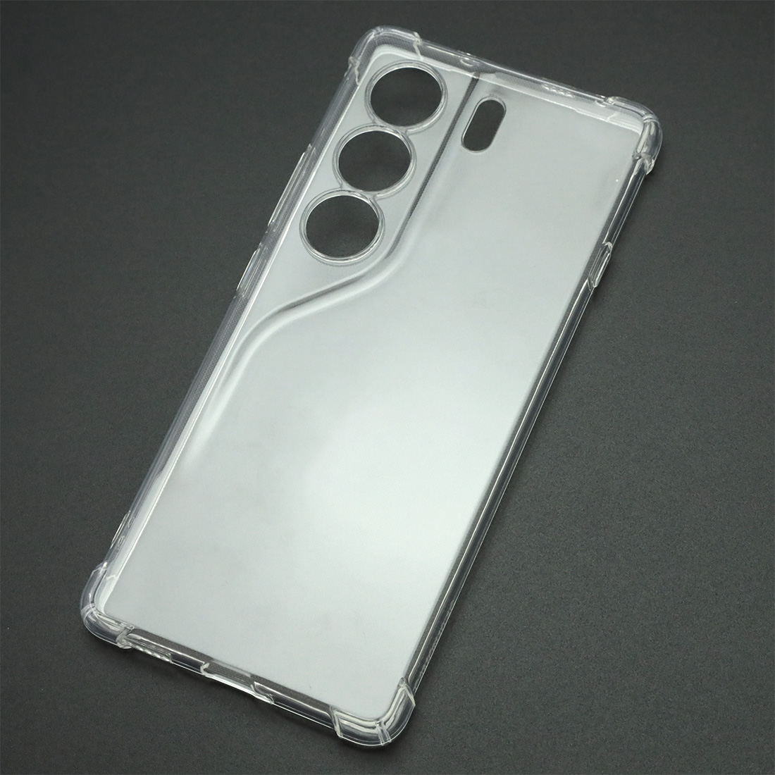 Чехол накладка для TECNO Camon 40 4G, защита камеры, усиленные края, силикон, цвет прозрачный Чехол накладка для TECNO Camon 40 4G, защита камеры, усиленные края, силикон, цвет прозрачный