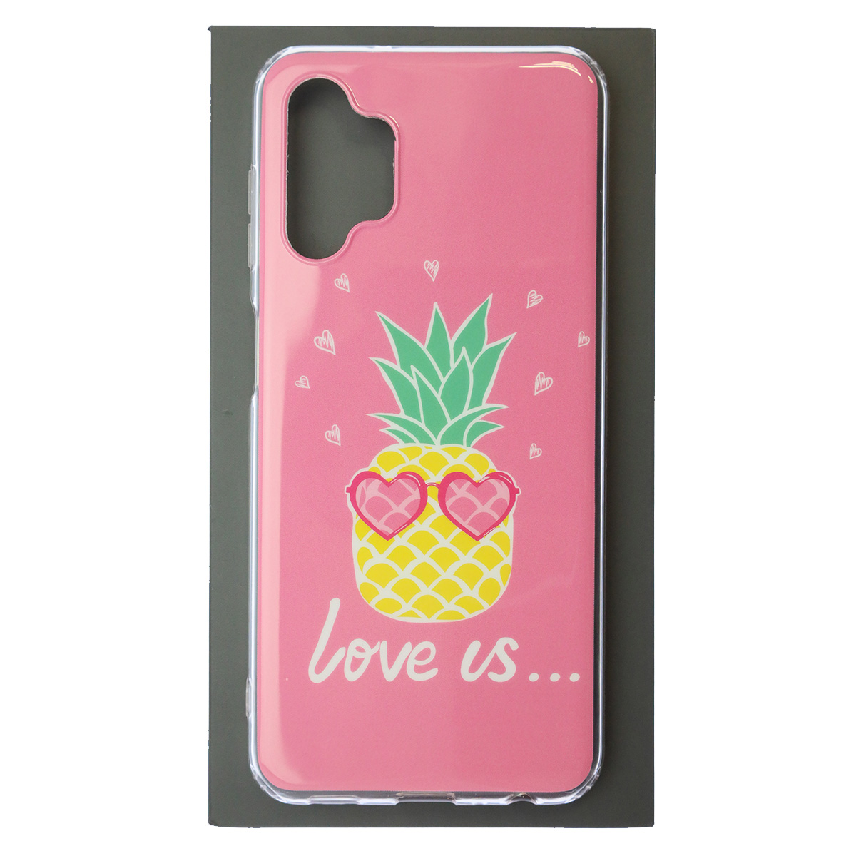 Чехол накладка для SAMSUNG Galaxy A13 4G, силикон, глянцевый, рисунок love us Чехол накладка для SAMSUNG Galaxy A13 4G, силикон, глянцевый, рисунок love us