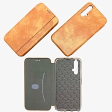 Чехол книжка VINTAGE LiNE для HUAWEI Honor 20, экокожа, визитница, цвет коричневый. Чехол книжка VINTAGE LiNE для HUAWEI Honor 20, экокожа, визитница, цвет коричневый.