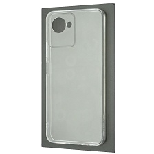 Чехол накладка для Realme C30, Realme C30S, Realme Narzo 50i Prime, защита камеры, силикон, цвет прозрачный