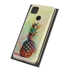 Чехол накладка для XIAOMI Redmi 9C, Redmi 10A, силикон, рисунок Ананас Чехол накладка для XIAOMI Redmi 9C, Redmi 10A, силикон, рисунок Ананас