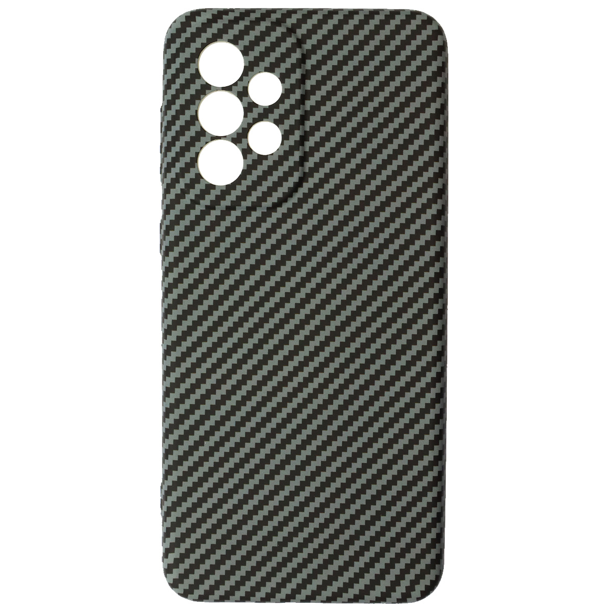 Чехол накладка KING для SAMSUNG Galaxy A33, силикон, бархат, карбон, цвет серый Чехол накладка KING для SAMSUNG Galaxy A33, силикон, бархат, карбон, цвет серый