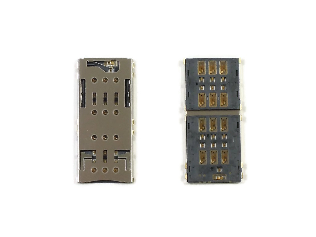 Коннектор SIM Sony F3112/G3112/G3212 (XA Dual/XA1 Dual/XA1 Ultra Dual). Коннектор SIM Sony F3112/G3112/G3212 (XA Dual/XA1 Dual/XA1 Ultra Dual).