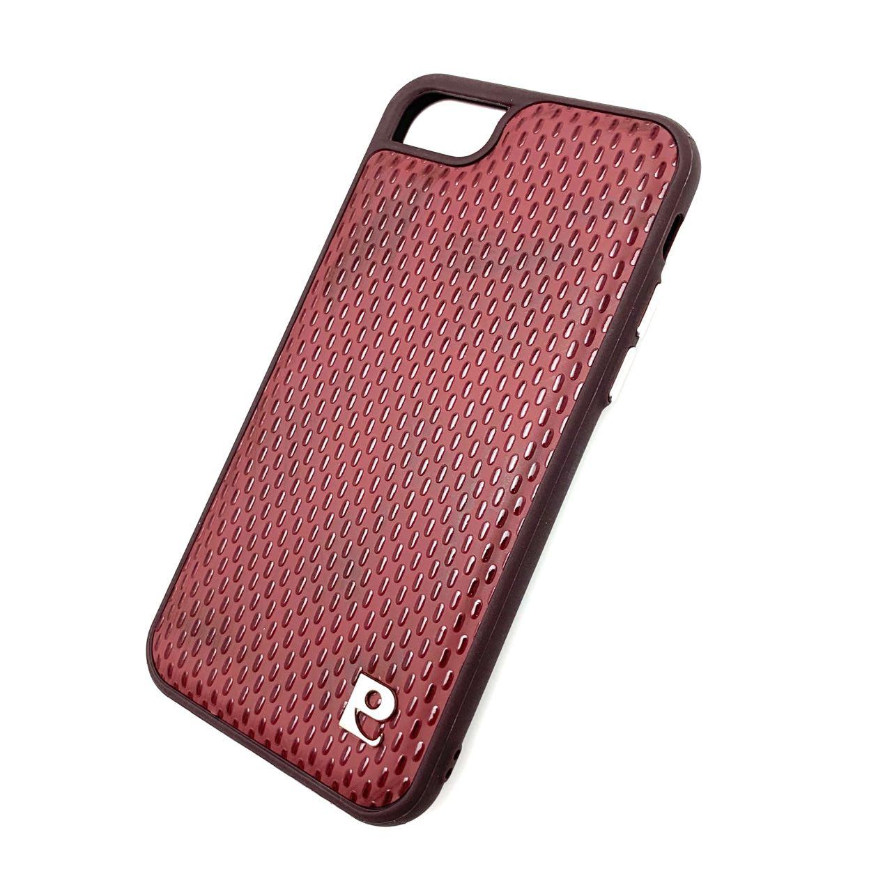 Чехол накладка для APPLE iPhone 7, 8, силикон, цвет коричневый Pierre Cardin. Чехол накладка для APPLE iPhone 7, 8, силикон, цвет коричневый Pierre Cardin.