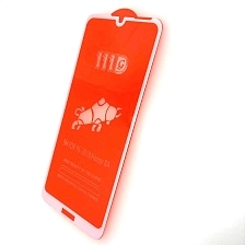 Защитное стекло 11D FULL GLUE для HUAWEI Honor 8A (JAT-LX1), цвет канта белый. Защитное стекло 11D FULL GLUE для HUAWEI Honor 8A (JAT-LX1), цвет канта белый.