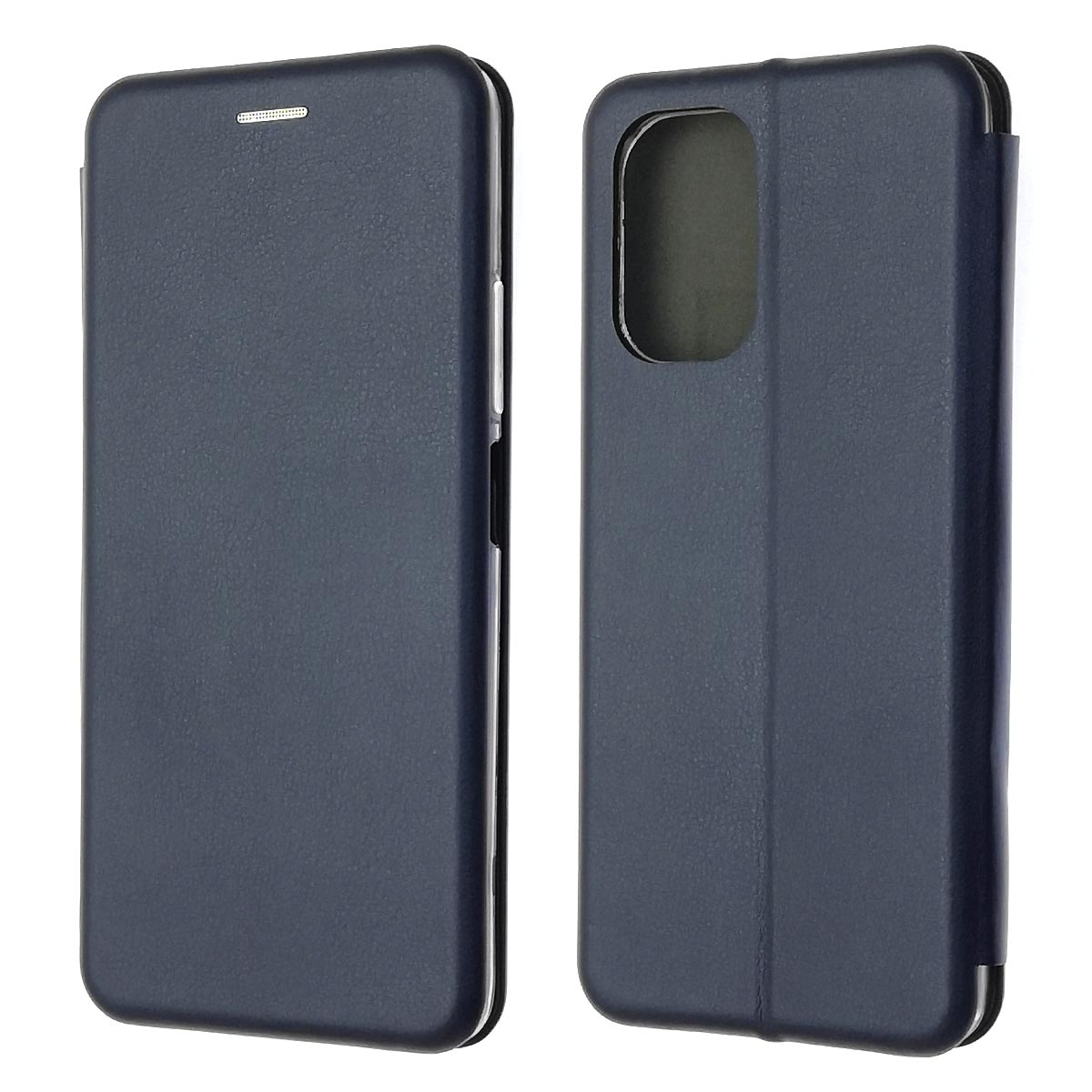 Чехол книжка STYLISH для XIAOMI POCO F3, Redmi K40, K40 Pro, экокожа, визитница, цвет темно синий Чехол книжка STYLISH для XIAOMI POCO F3, Redmi K40, K40 Pro, экокожа, визитница, цвет темно синий