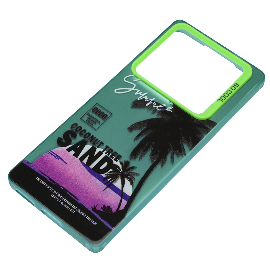 Чехол накладка для INFINIX NOTE 40 Pro 4G, пластик, силикон, рисунок COCONUT TREE SAND Чехол накладка для INFINIX NOTE 40 Pro 4G, пластик, силикон, рисунок COCONUT TREE SAND