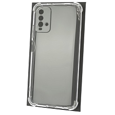 Чехол накладка для XIAOMI Redmi 9T, противоударный, защита камеры, силикон, цвет прозрачный Чехол накладка для XIAOMI Redmi 9T, противоударный, защита камеры, силикон, цвет прозрачный