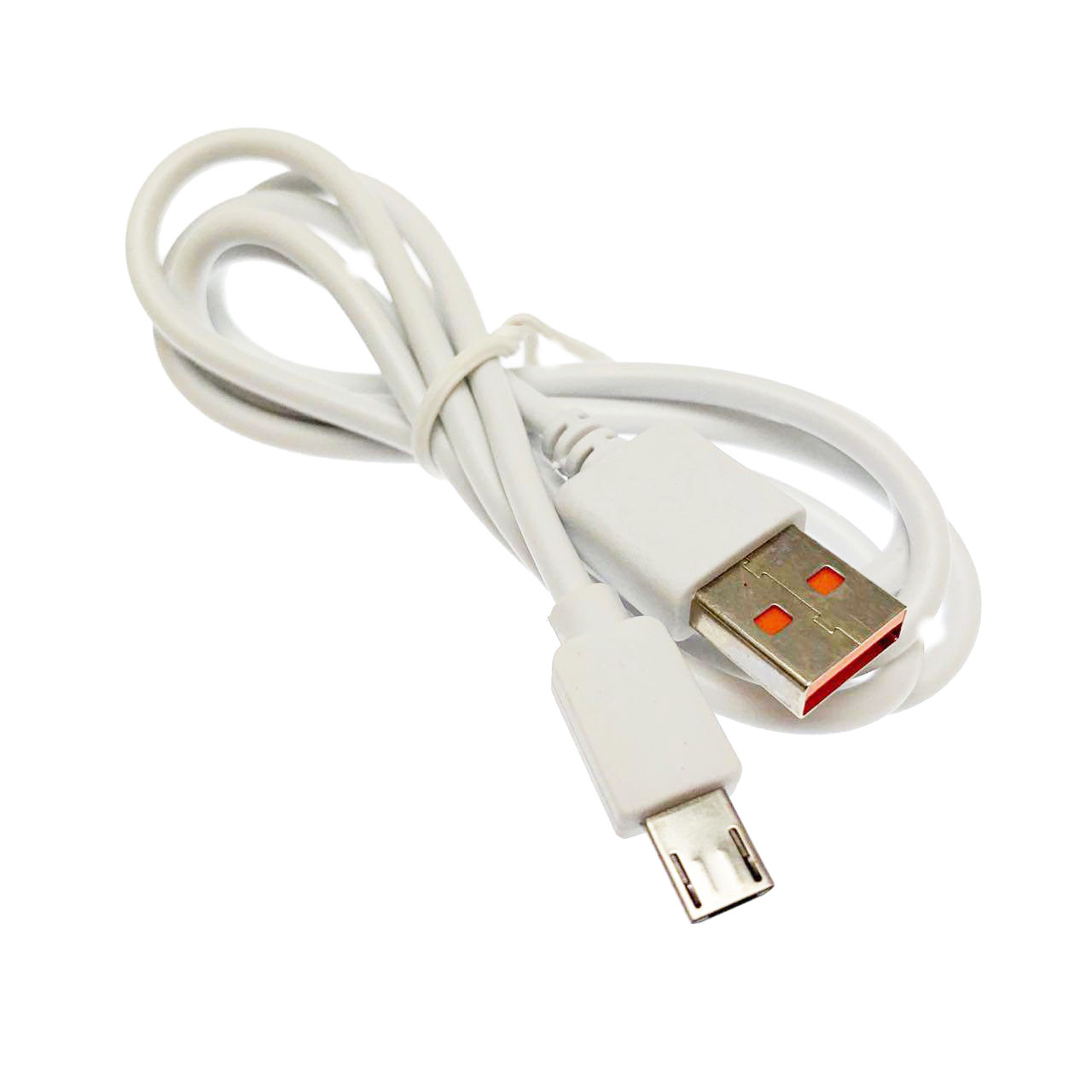 USB Дата кабель "MR24m" micro USB, 1 метр, силикон, удлиненный micro USB, цвет белый USB Дата кабель "MR24m" micro USB, 1 метр, силикон, удлиненный micro USB, цвет белый