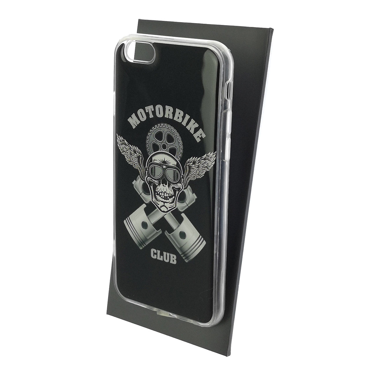 Чехол накладка для APPLE iPhone 6, iPhone 6G, iPhone 6S, силикон, глянцевый, рисунок MOTORBIKE CLUB Чехол накладка для APPLE iPhone 6, iPhone 6G, iPhone 6S, силикон, глянцевый, рисунок MOTORBIKE CLUB