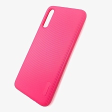 Чехол накладка Cherry для SAMSUNG Galaxy A70 (SM-A705), силикон, полоски, цвет малиновый. Чехол накладка Cherry для SAMSUNG Galaxy A70 (SM-A705), силикон, полоски, цвет малиновый.
