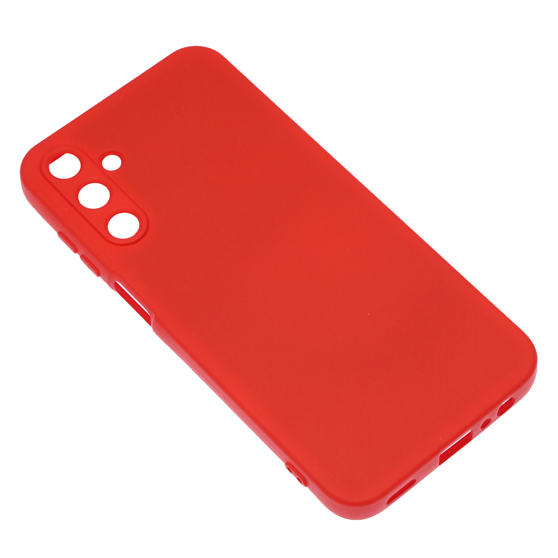 Чехол накладка NANO для SAMSUNG Galaxy A15, защита камеры, силикон, бархат, цвет красный Чехол накладка NANO для SAMSUNG Galaxy A15, защита камеры, силикон, бархат, цвет красный