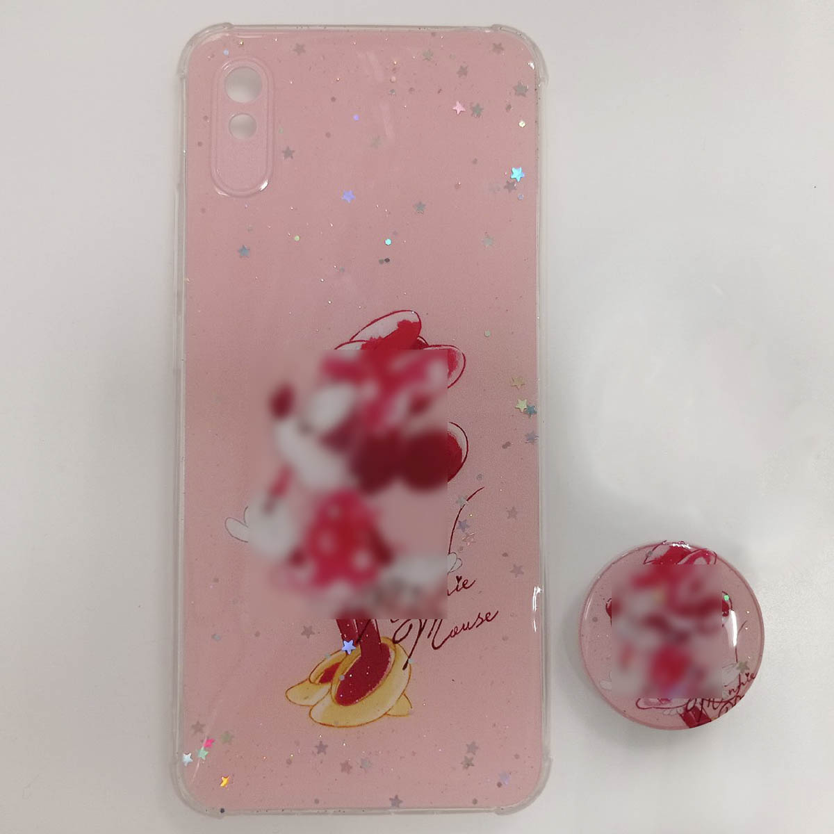 Чехол накладка для XIAOMI Redmi 9A, силикон, фактурный глянец, с поп сокетом, рисунок Mышка Чехол накладка для XIAOMI Redmi 9A, силикон, фактурный глянец, с поп сокетом, рисунок Mышка