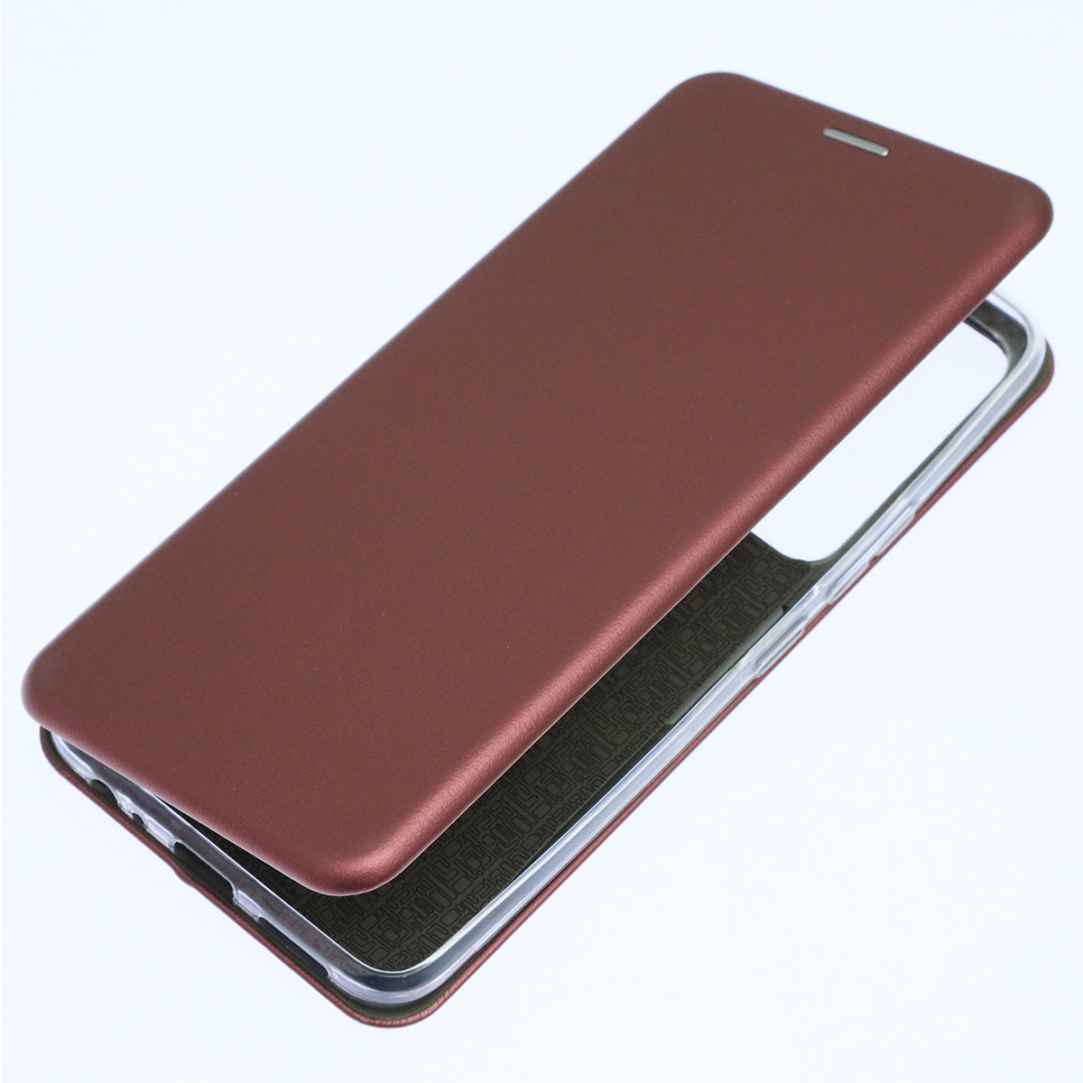 Чехол книжка STYLISH для ITEL Vision 3 Plus (P682LPN), экокожа, визитница, цвет бордовый