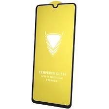 Защитное стекло KADOO для SAMSUNG Galaxy A70 (SM-A705), A70s (SM-A707), XIAOMI Redmi 9A, Redmi 9C, Realme C20, Realme C21, цвет окантовки черный