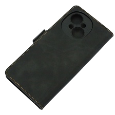 Чехол книжка NICE для TECNO Spark Go 1,  POP 9 4G, защита камеры, экокожа, визитница, цвет черный