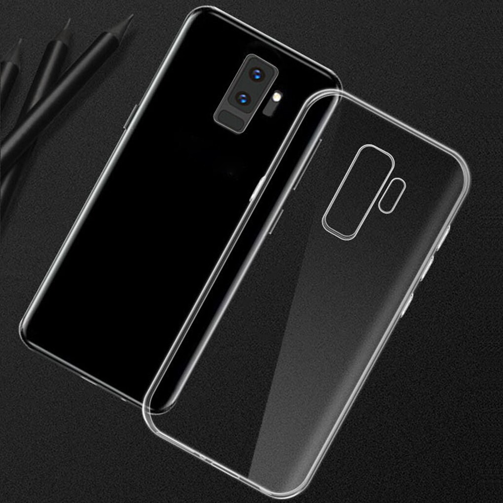 Чехол накладка New Color для SAMSUNG Galaxy S9 Plus (SM-G965), силикон, 1.0 mm, цвет прозрачный