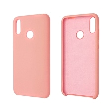 Чехол накладка Silicon Cover для HUAWEI Honor 8C, силикон, бархат, цвет светло розовый. Чехол накладка Silicon Cover для HUAWEI Honor 8C, силикон, бархат, цвет светло розовый.
