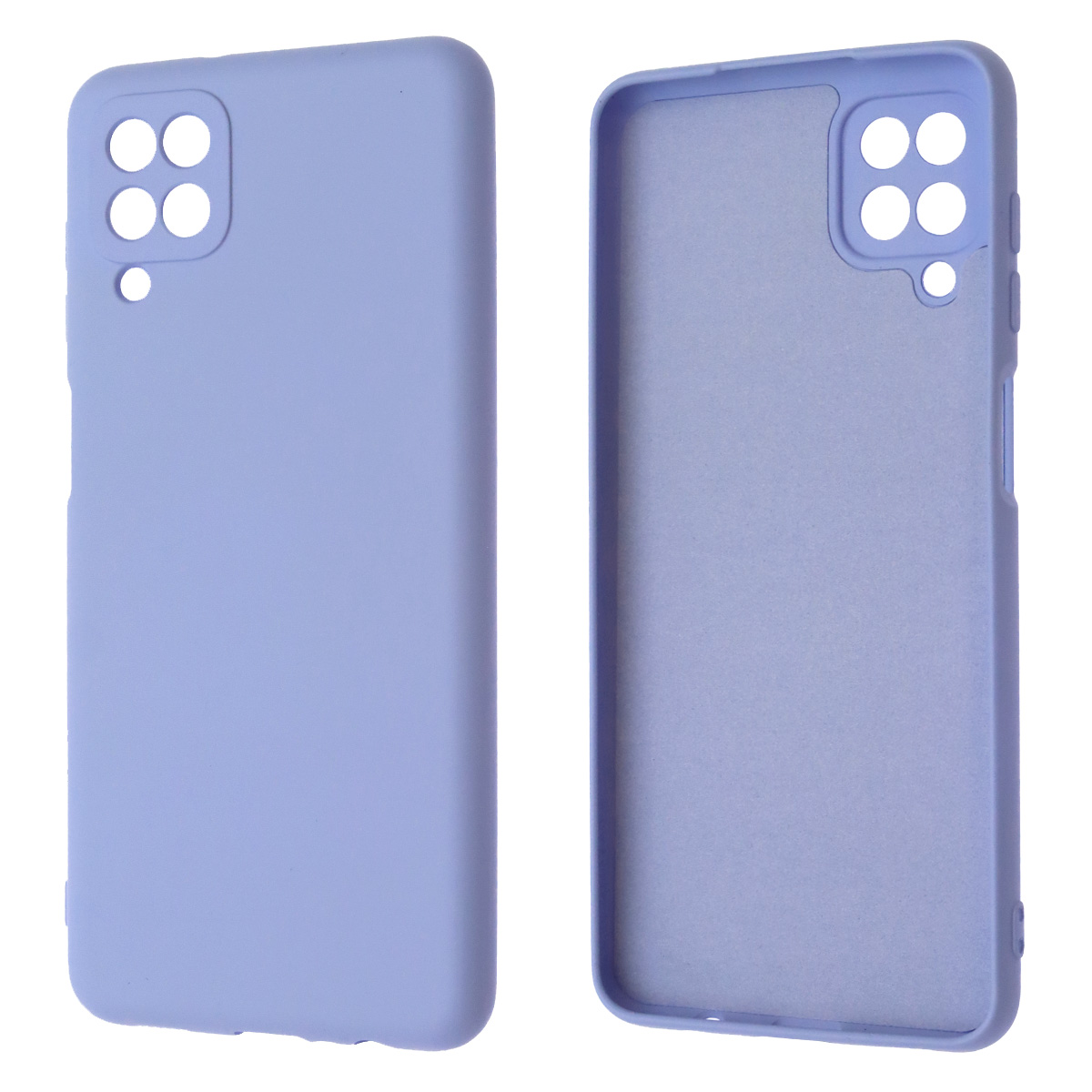 Чехол накладка NANO для SAMSUNG Galaxy A12 4G (SM-A125), M12 (SM-M127F), силикон, бархат, цвет барвинок Чехол накладка NANO для SAMSUNG Galaxy A12 4G (SM-A125), M12 (SM-M127F), силикон, бархат, цвет барвинок
